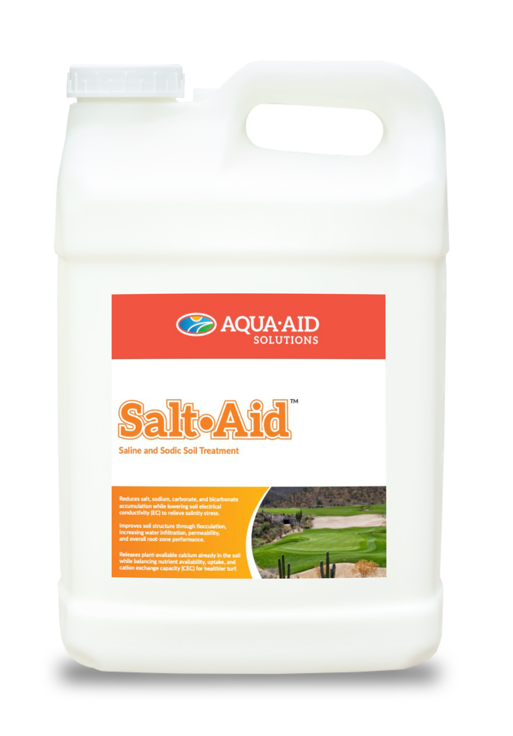 Salt-Aid soil treatment