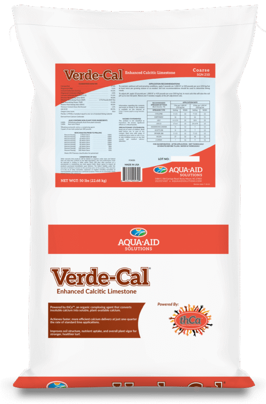 Verde-Cal enhanced lime soil amendment