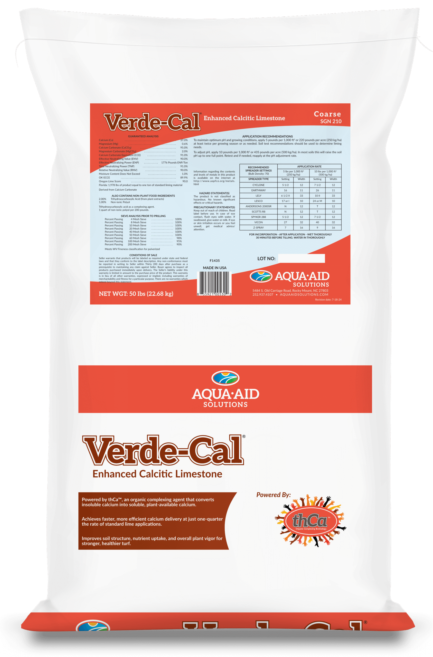 Verde-Cal enhanced lime soil amendment