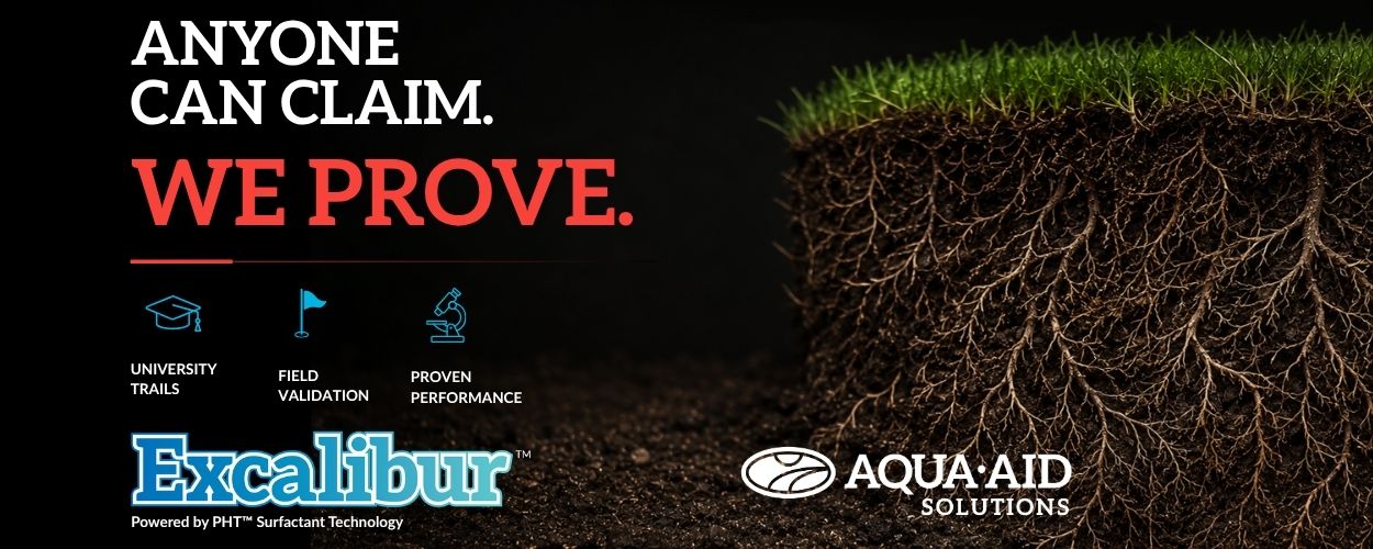 Excalibur™ Surfactant Research: Proven Root Mass, Drought Tolerance & Turf Performance